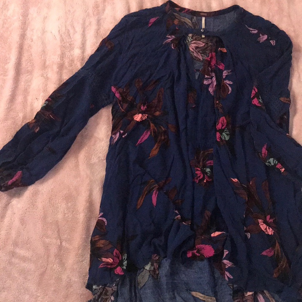 Beautiful Blue Tunic, Casual or Facy